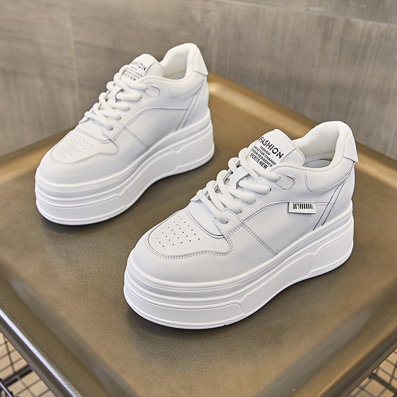 9 سنتيمتر جلد طبيعي العلامة ال - مراجعة Chunky Sneaker Platform وسعره