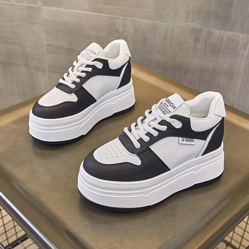 9 سنتيمتر جلد طبيعي العلامة ال - مراجعة Chunky Sneaker Platform وسعره