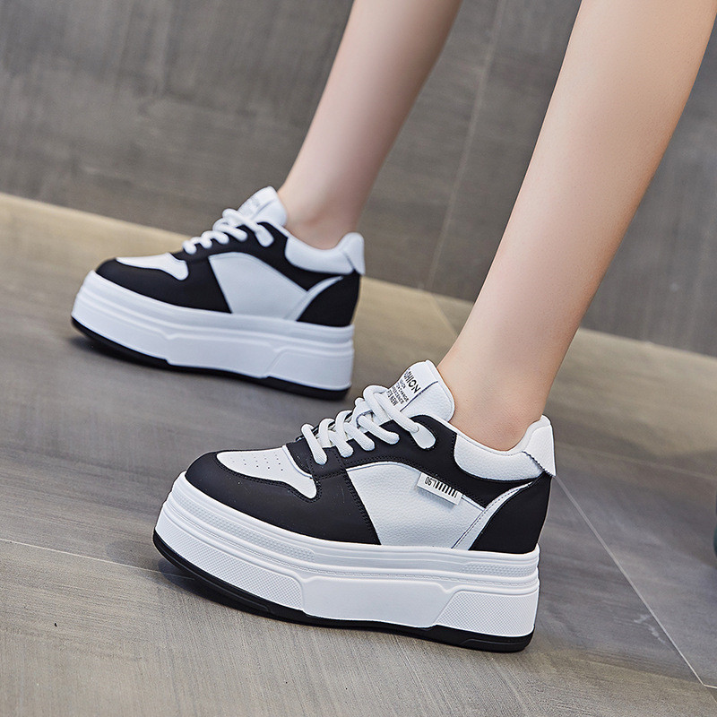 9 سنتيمتر جلد طبيعي العلامة ال - مراجعة Chunky Sneaker Platform وسعره