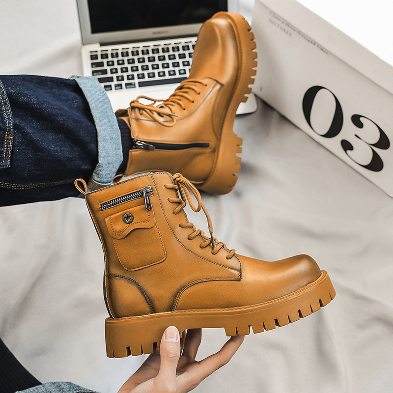 2025 الاتجاه الرجال الأحذية أح - مراجعة Street Fashion Punk وسعره