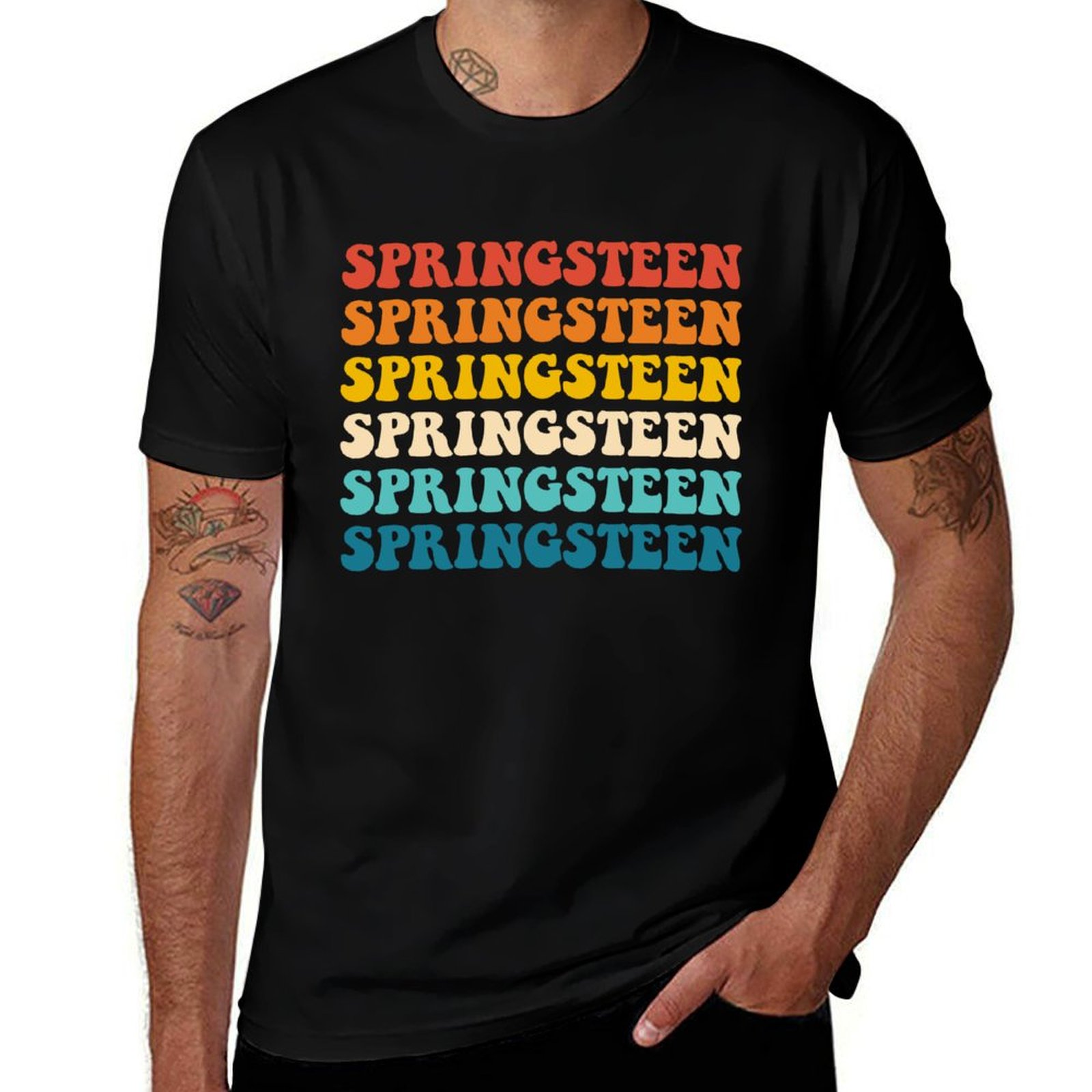تي شيرت Springsteen Vintage Gr - مراجعة Street Fashion Co وسعره