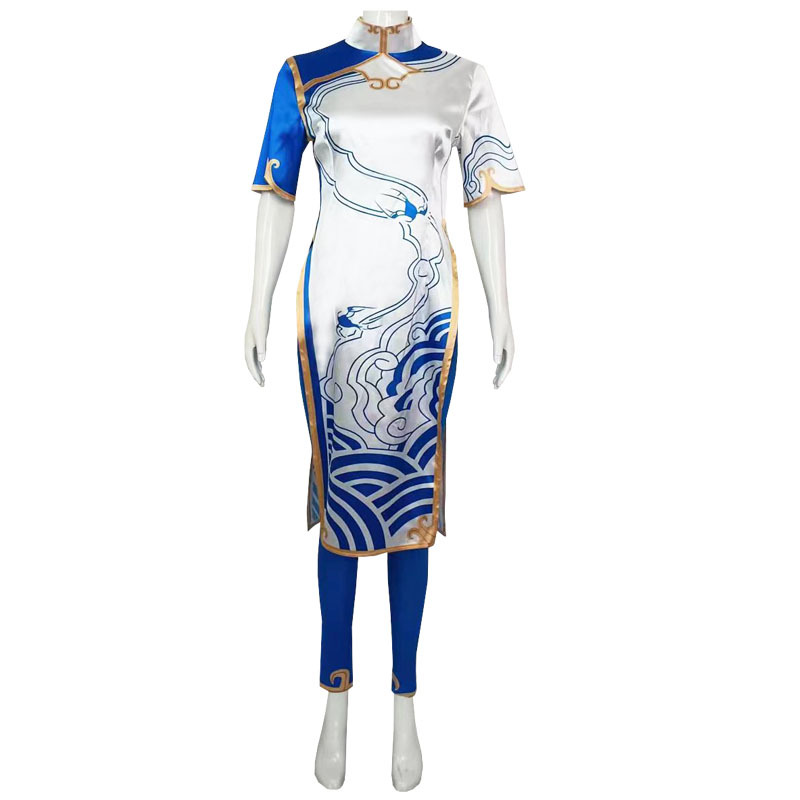 فستان Game Chun-Li التنكري للش - مراجعة Street Fashion Dress وسعره
