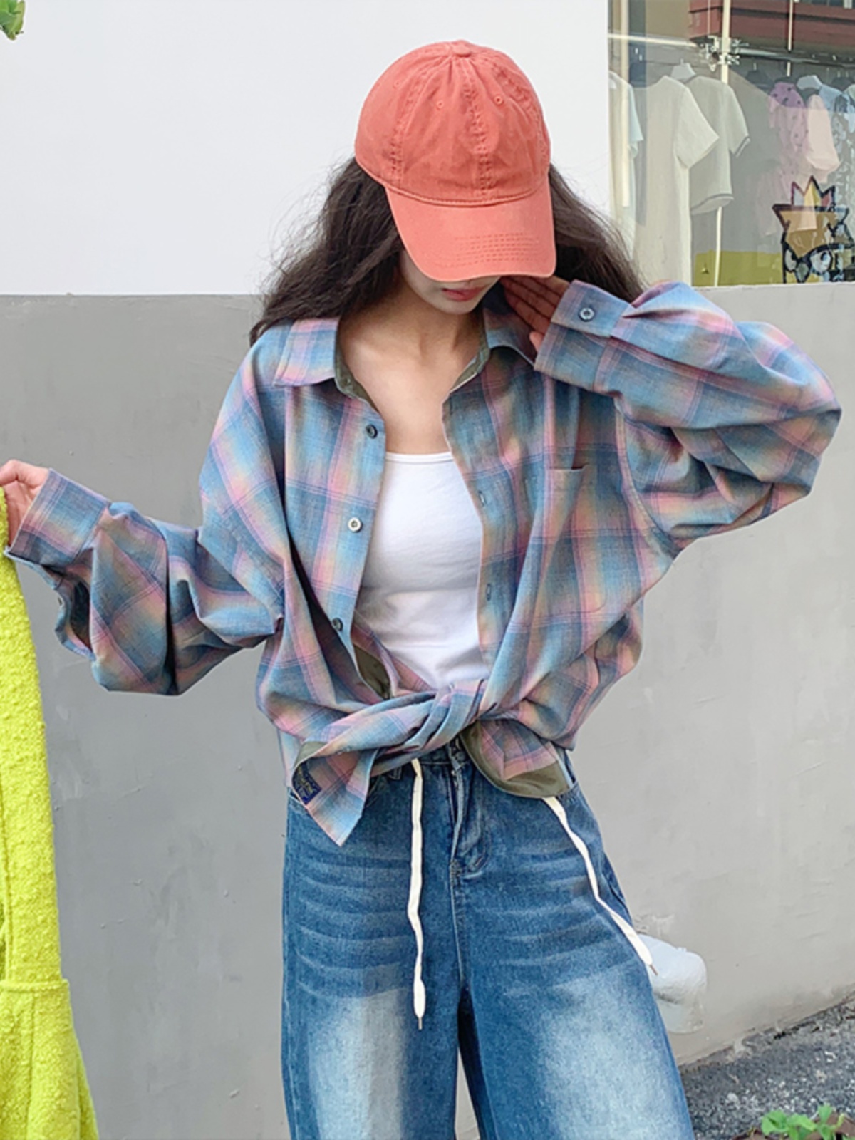 قميص رجالي مربعات بأكمام طويلة - مراجعة Street Fashion Co وسعره
